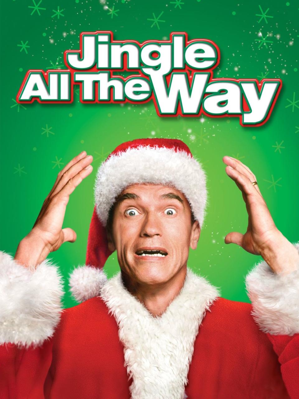 <p>Starring Arnold Schwarzenegger and Sinbad as dads competing to get their sons the most popular Christmas toy of the year, this movie is as silly — and fun — as it sounds.</p><p><a class="link " href="https://www.amazon.com/Jingle-All-Way-Arnold-Schwarzenegger/dp/B000SW4DQM/?tag=syn-yahoo-20&ascsubtag=%5Bartid%7C10067.g.38414559%5Bsrc%7Cyahoo-us" rel="nofollow noopener" target="_blank" data-ylk="slk:WATCH NOW;elm:context_link;itc:0;sec:content-canvas">WATCH NOW</a></p>