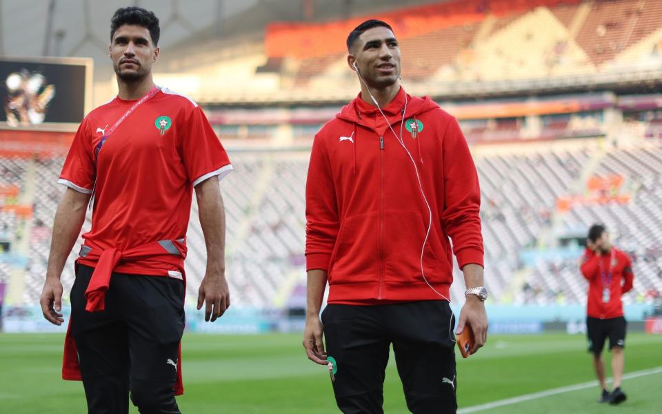 Munir El Kajoui and Achraf Hakimi - Maja Hitij/Getty Images