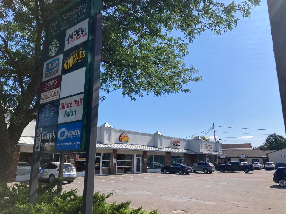 The Small Meadows Shopping Center on Williston Road in South Burlington, shown Aug. 22, 2023.