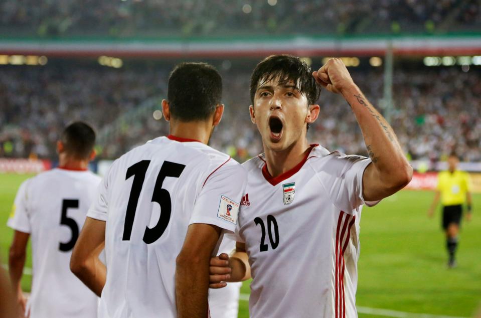 Sardar Azmoun will give Iran a dimension at the 2018 World Cup that it didn’t have four years earlier. (Getty)