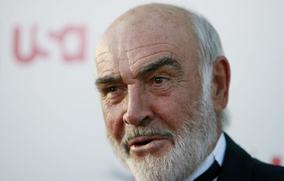 Sean Connery at the American Film Institute Life Achievement Award event honoring Al Pacino in Los Angeles, in 2007.