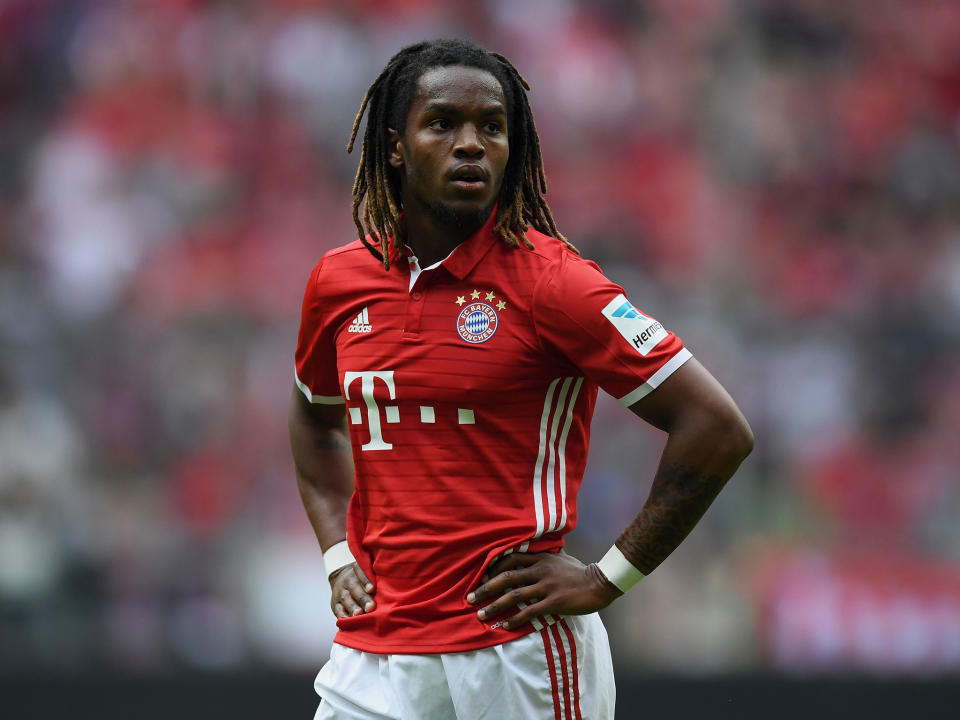 Renato Sanches made just six starts for Bayern last season: Getty