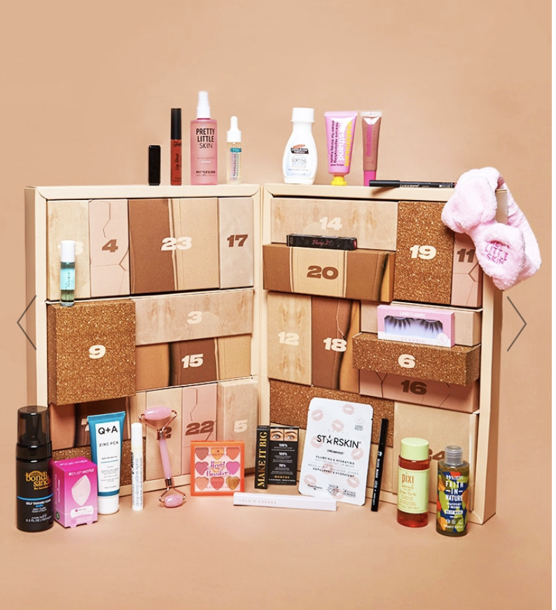 Pretty Little Thing 24 day Beauty Advent Calendar, $132, worth $380