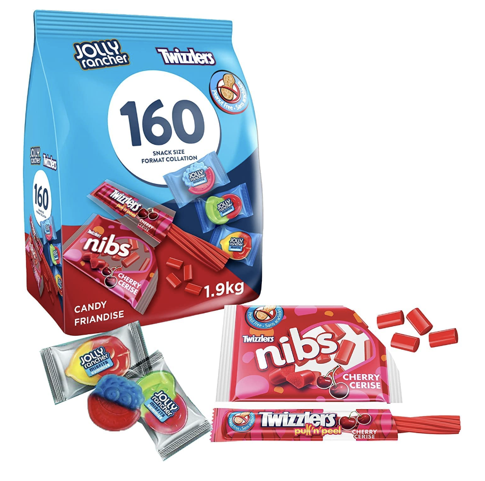 Twizzlers and Jolly Rancher Misfit Gummies Assorted Gummy Candy (Photo via Amazon)