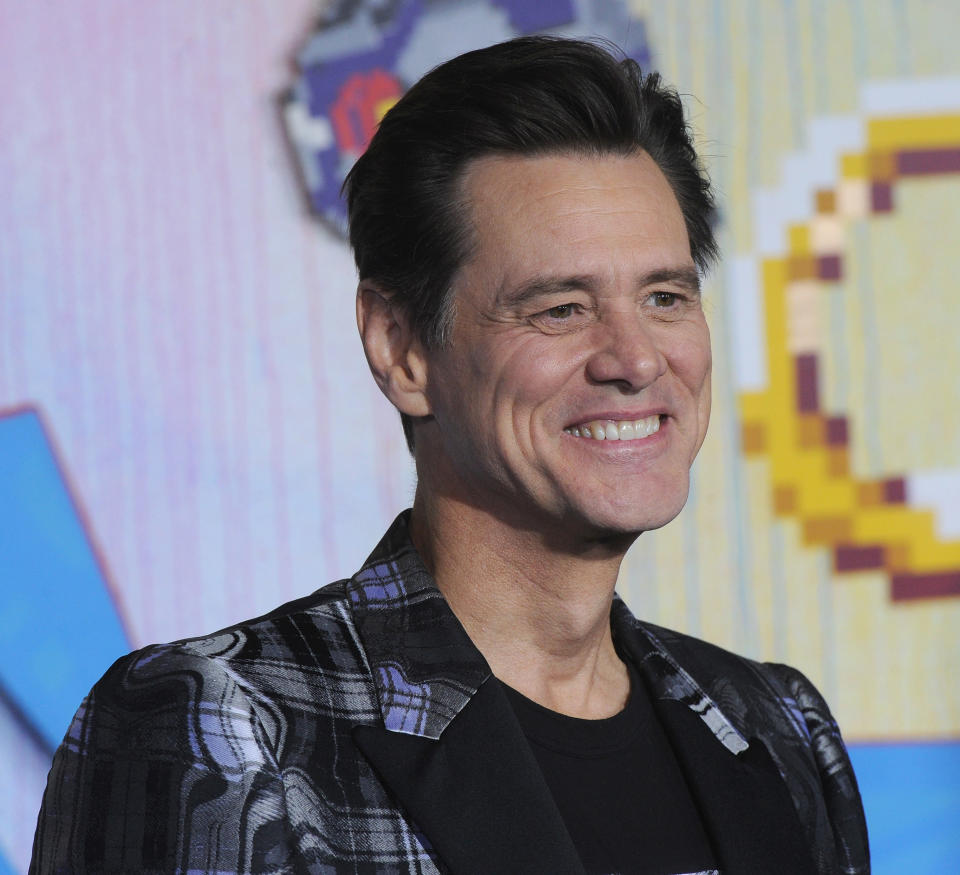 Jim Carrey attends the LA Special Screening Of Paramount's "Sonic The Hedgehog" held at Regency Village Theatre on February 12, 2020 in Westwood, California