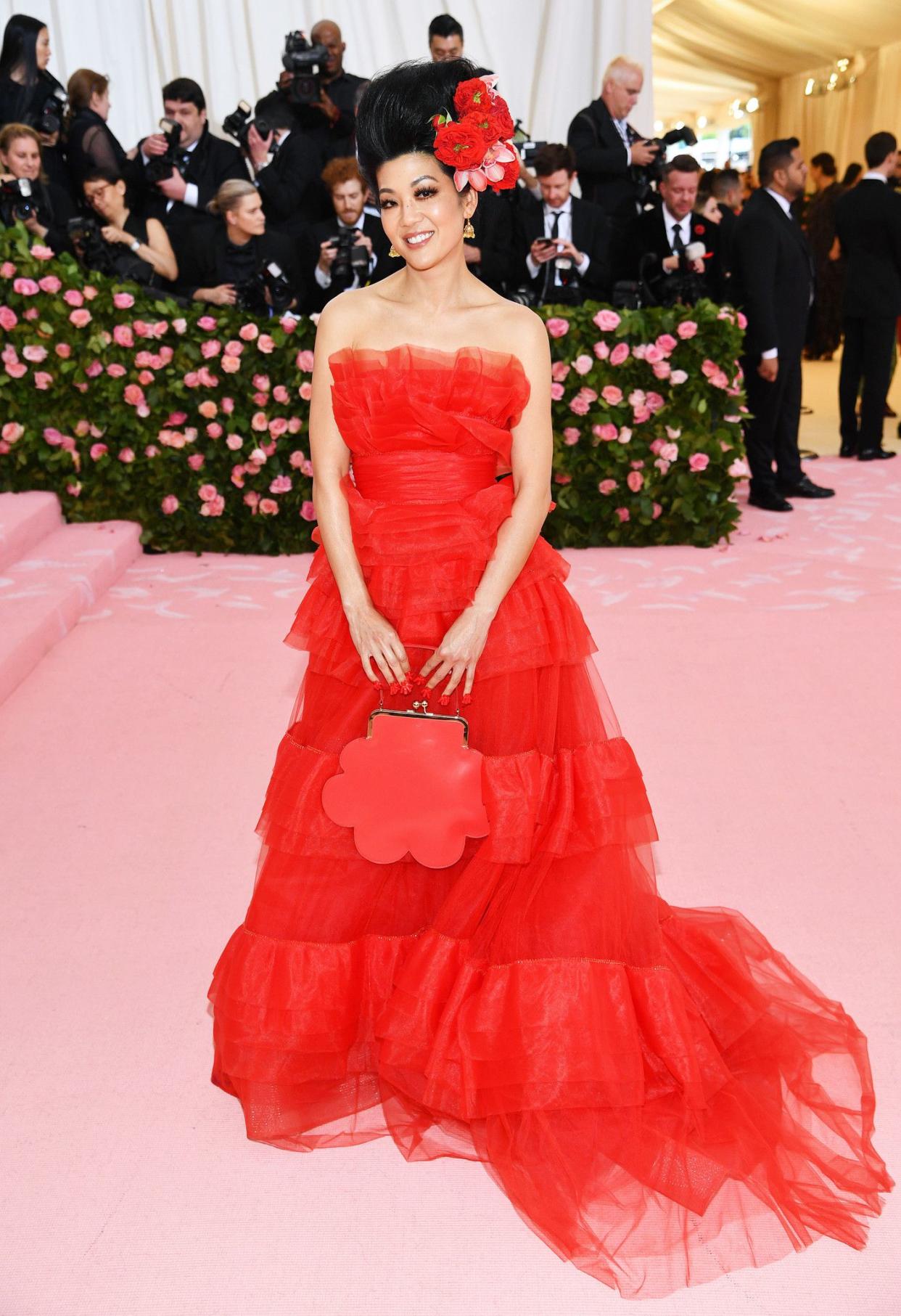 Michelle Lee attends The 2019 Met Gala Celebrating Camp: Notes on Fashion at Metropolitan Museum of Art on May 06, 2019 in New York City.