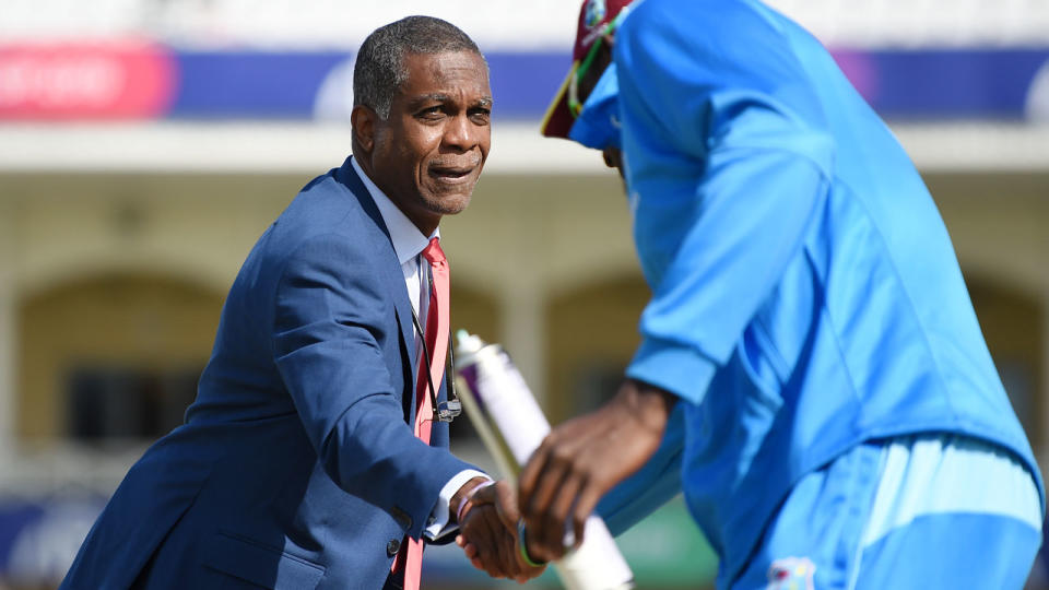 Michael Holding was in hot water with the ICC over his remarks during the West Indies' loss to Australia. Pic: Getty