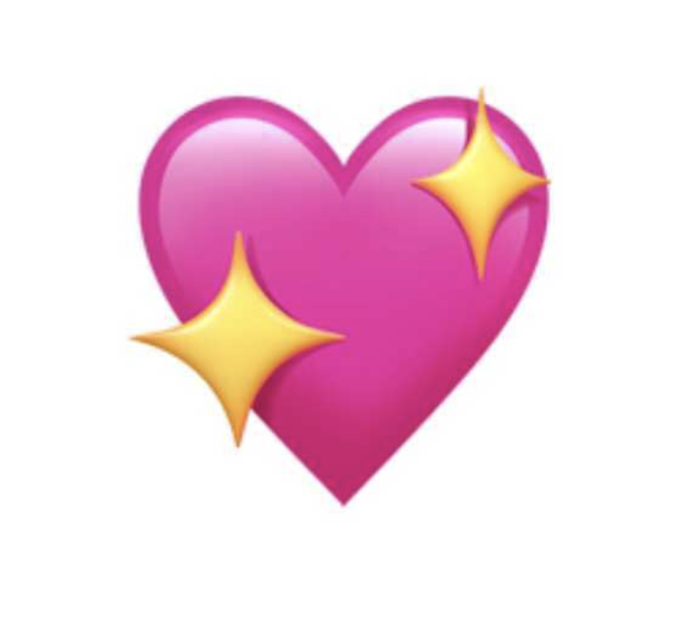 <p>This heart gives off all the fairy godmother vibes. It’s universally accepted as cute, upbeat, and good-in-a-neutral-way, which means that you’re good to send it in just about any and every situation.</p><p><strong>Good for: </strong>Any kind of chill, fun conversation.</p><p><strong>Bad for: </strong>It’s hard to mess this one up!</p>