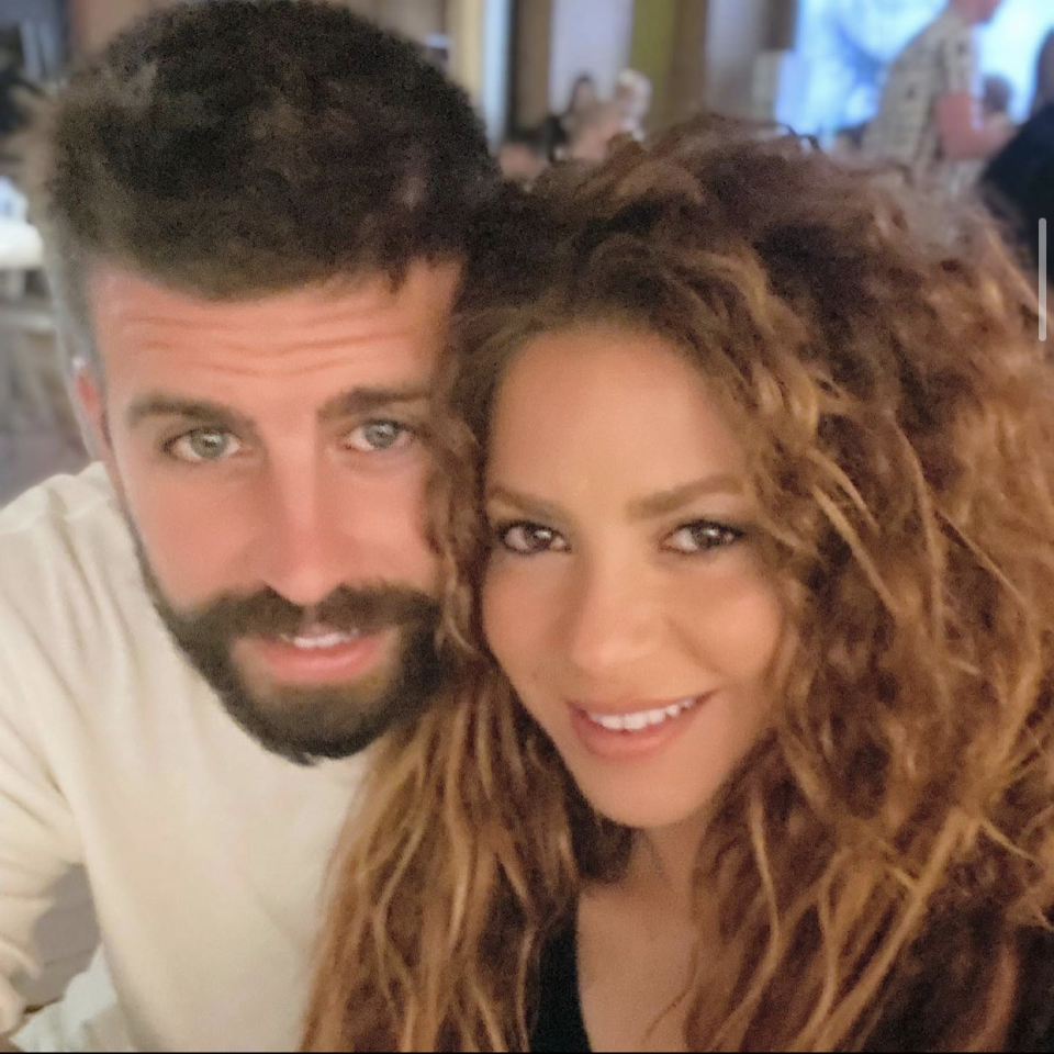  Shakira y Gerard PiquéGerard Piqué/Instagram