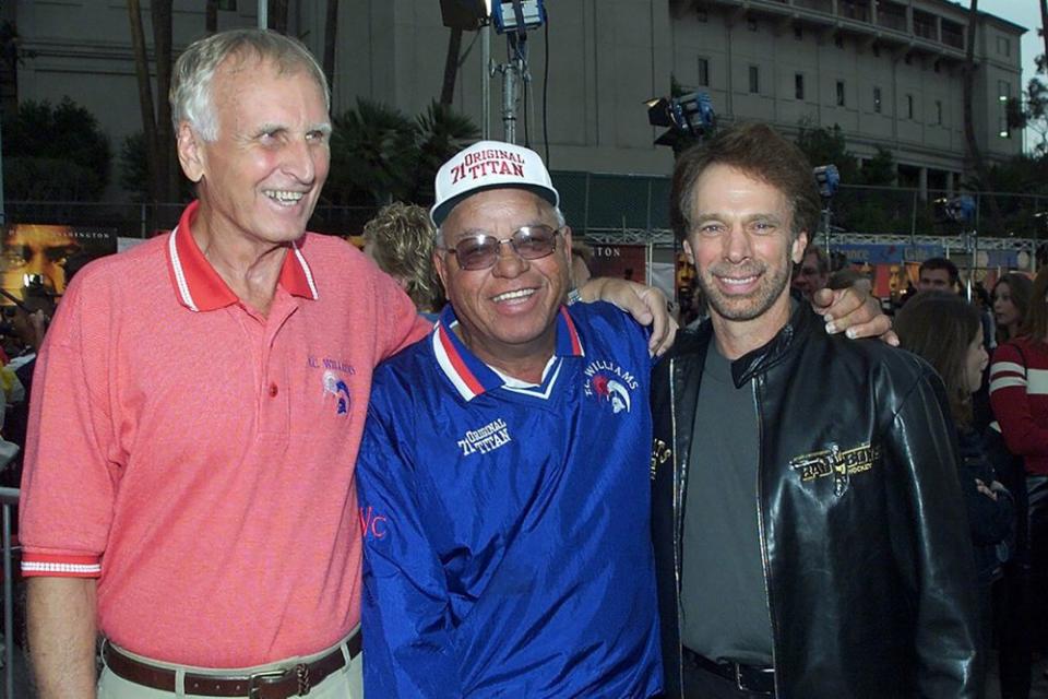 Bill Yoast, Herman Boone and Jerry Bruckheimer