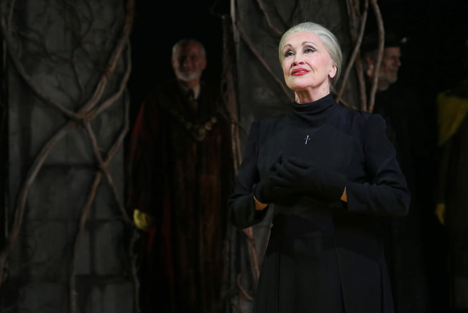 Chita Rivera during a performance of 'The Visit'  in New York City (Walter McBride / Getty Images file )