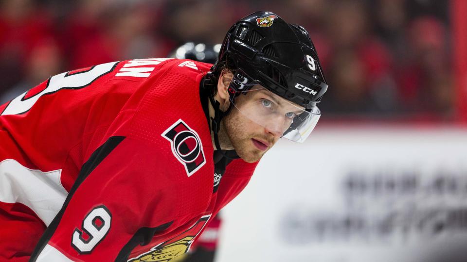 Bobby Ryan had a picturesque return to the ice. (Photo by Richard A. Whittaker/Icon Sportswire via Getty Images)