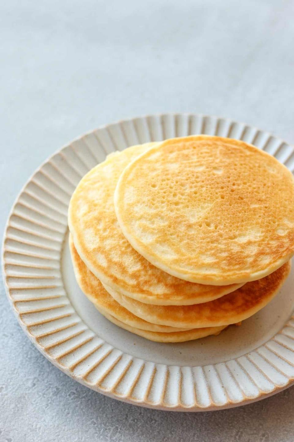 Hotcakes con harina de arroz