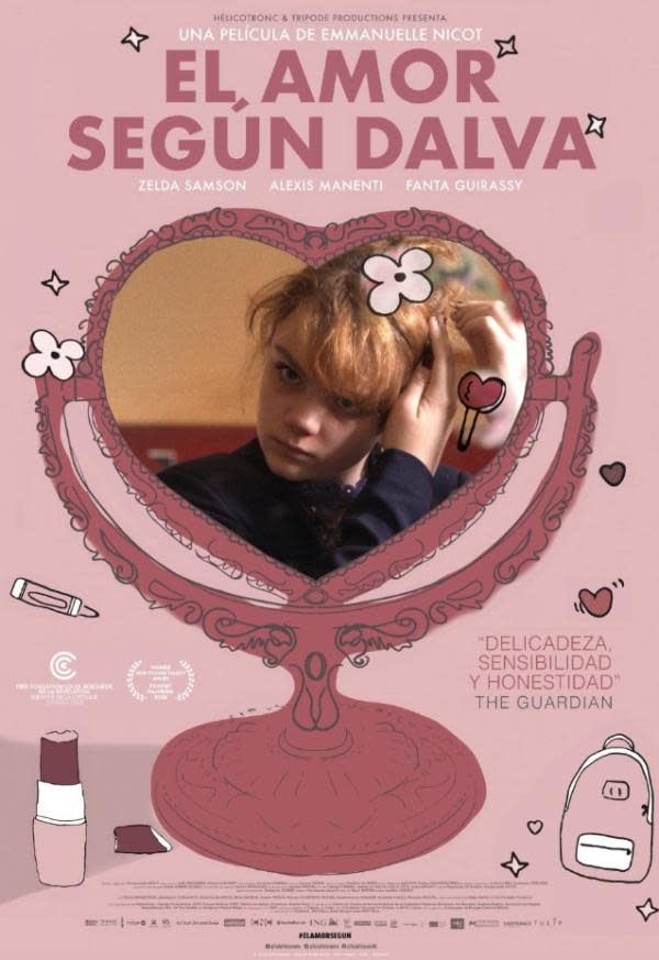 Póster oficial de El amor según Dalva (Crédito: Tulip Pictures)