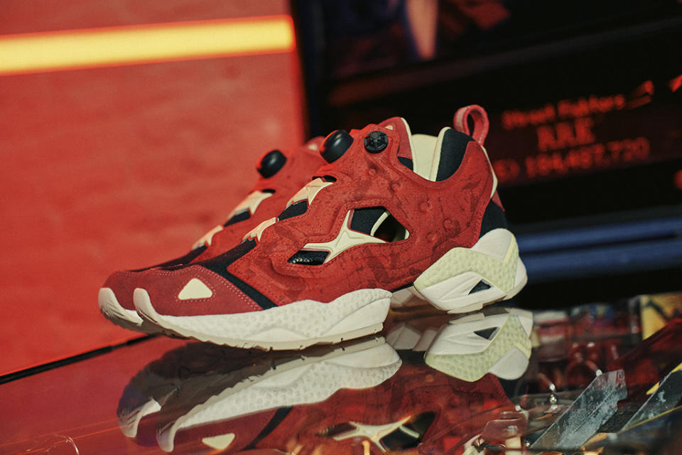 “Street Fighter” x Reebok Instapump Fury 95. - Credit: Courtesy of Reebok