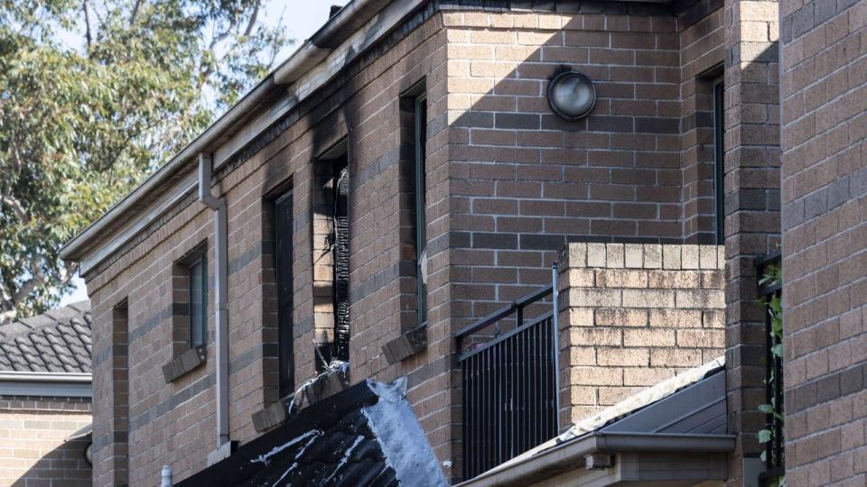 SYDNEY, AUSTRALIA, NCA NewsWIRE, Sunday, 27 August 2023. Fatal House Fire A man has died following a house fire in Punchbowl yesterday. Picture: NCA NewsWIRE/ Monique Harmer