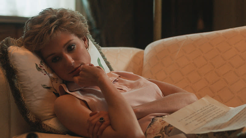 Elizabeth Debicki como Diana de Gales en la quinta temporada de &#39;The Crown&#39; (cortes&#xed;a de Netflix)