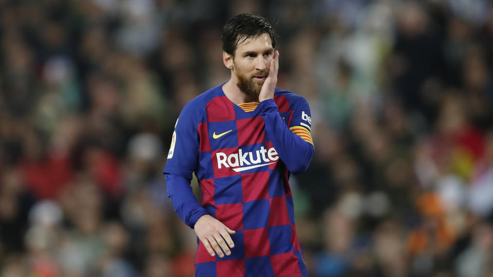 Lionel Messi is the greatest player of all time, and wants to keep winning. That largely conflicts with what's best for Barcelona as a club right now. (AP Photo/Manu Fernandez)