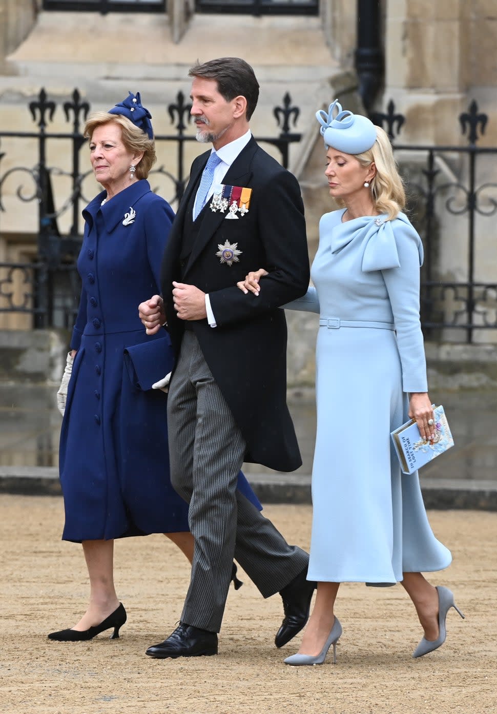 Queen Anne-Marie, Pavlos, Crown Prince of Greece and Marie-Chantal, Crown Princess of Greece