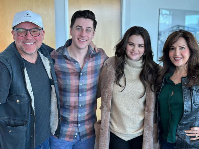 <p>selena gomez/instagram</p> Selena Gomez reunites with some of the 'Wizards of Waverly Place' cast