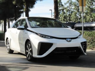 2016 Toyota Mirai hydrogen fuel-cell car, Newport Beach, CA, Nov 2014