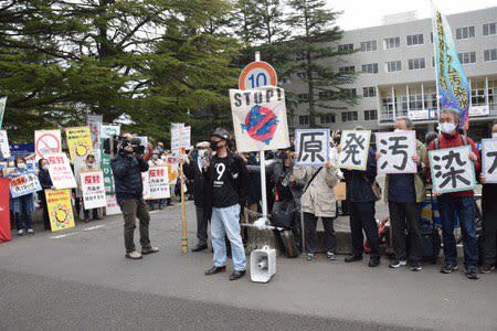 核污水在排放前會用海水稀釋100倍以上才排出大海。(相片來源: adachiyasushi@Twitter)
