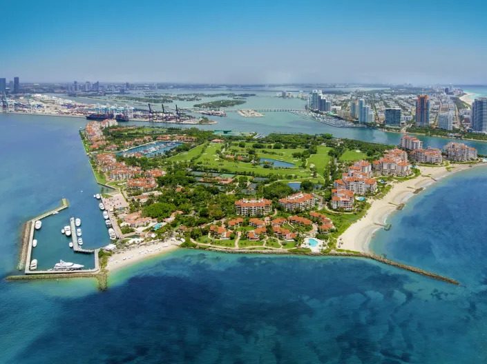 Fisher Island aerials