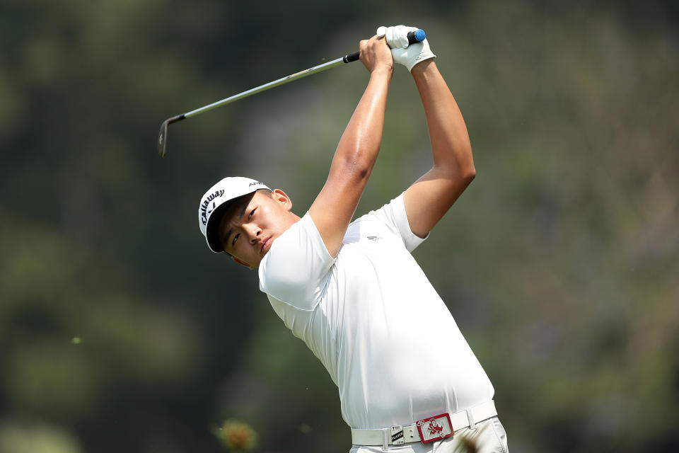 台灣高爾夫好手俞俊安。（Photo by Mark Metcalfe/Getty Images）