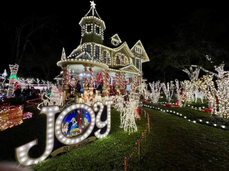 The Tinnin family from Bay City competed on ABC’s “The Great Christmas Light Fight”.
