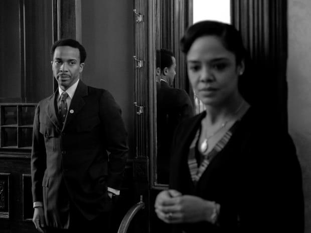 Brian (André Holland), with Irene.<p>Photo: Courtesy of Netflix</p>