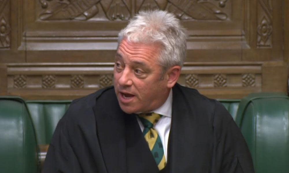 John Bercow is to stand down as Speaker of the Commons next summer.