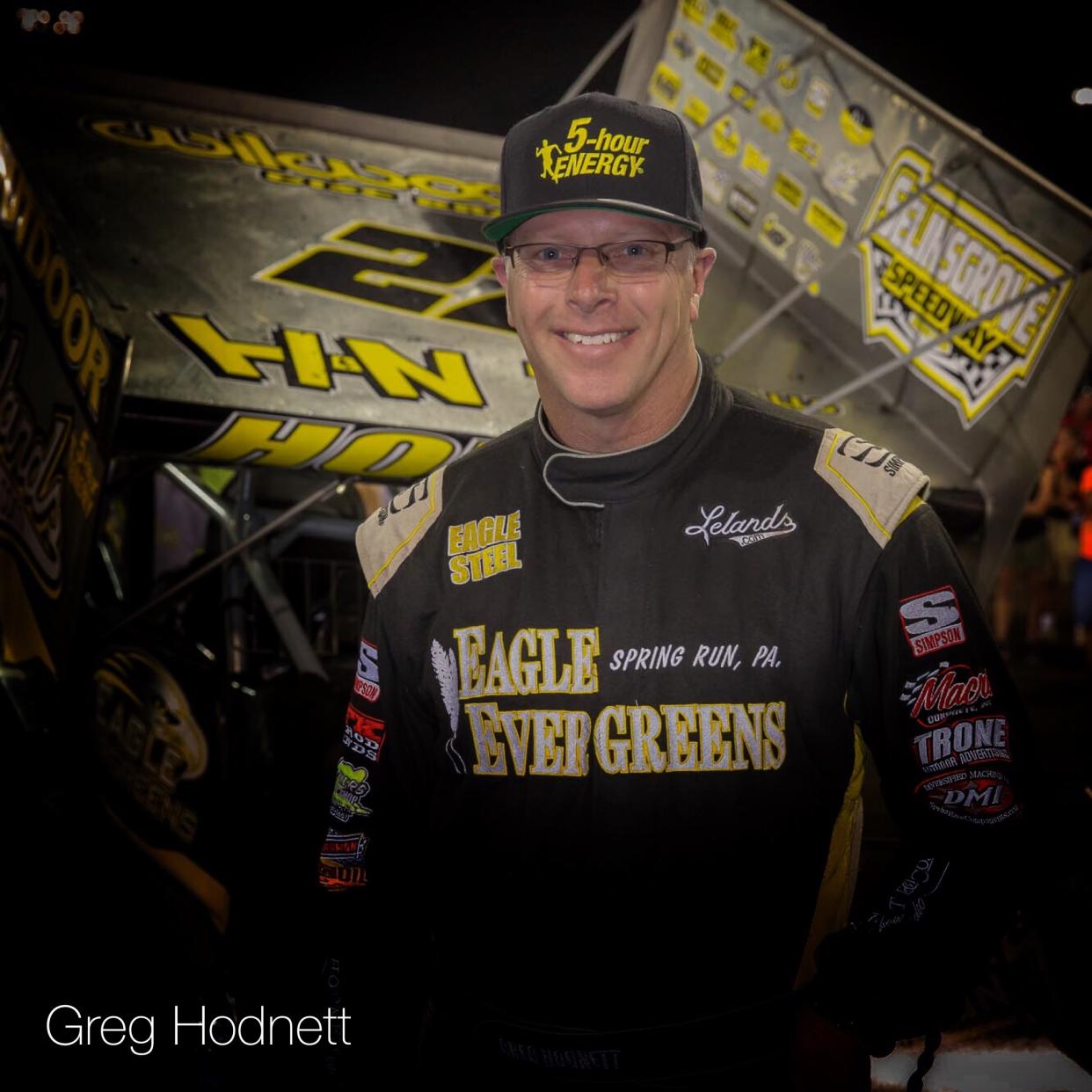 Hodnett was 49. (Via Knoxville Raceway)