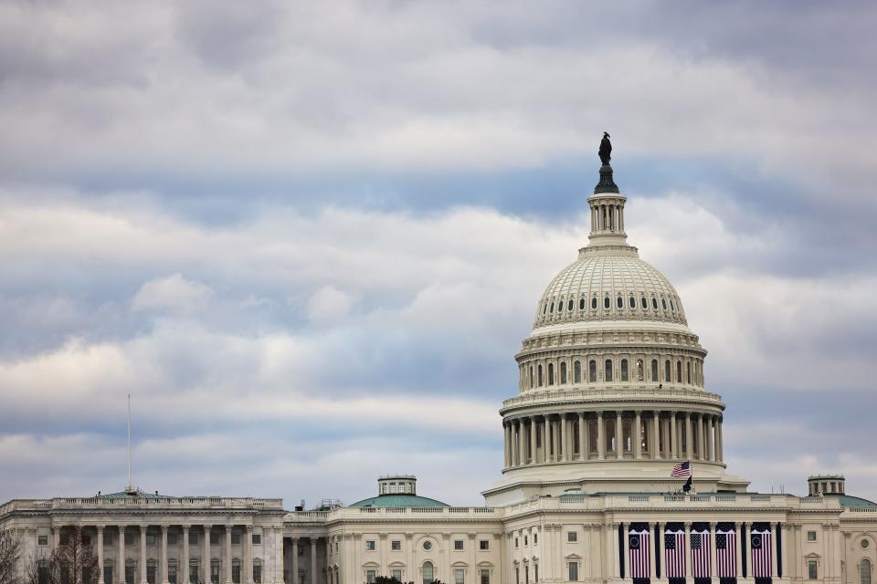 U.S. Capitol building on Jan. 17, 2021, in Washington, D.C.