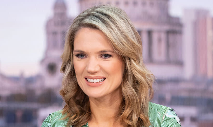 Charlotte Hawkins' palm-print dress is royally approved – AND it's a high street steal