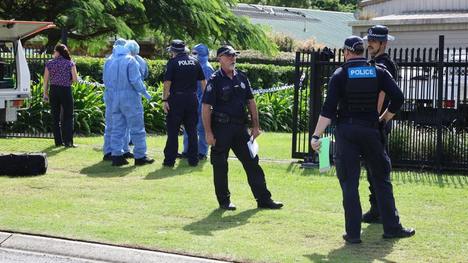 It is understood the 26-year-old man had been gardening at the house next door. Picture: NCA NewsWire/ David Clark