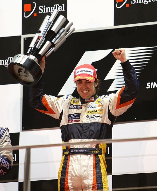 Fernando Alonso won two world titles with Renault