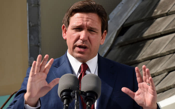 Florida Gov. Ron DeSantis has continued to expand private school choice options during his administration. (Getty Images)