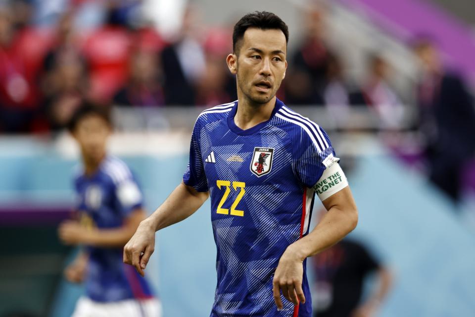 AL-RAYYAN - Maya Yoshida of Japan during the FIFA World Cup Qatar 2022 group E match between Japan and Costa Rica at Ahmad Bin Ali Stadium on November 27, 2022 in Al-Rayyan, Qatar. AP | Dutch Height | MAURICE OF STONE (Photo by ANP via Getty Images)