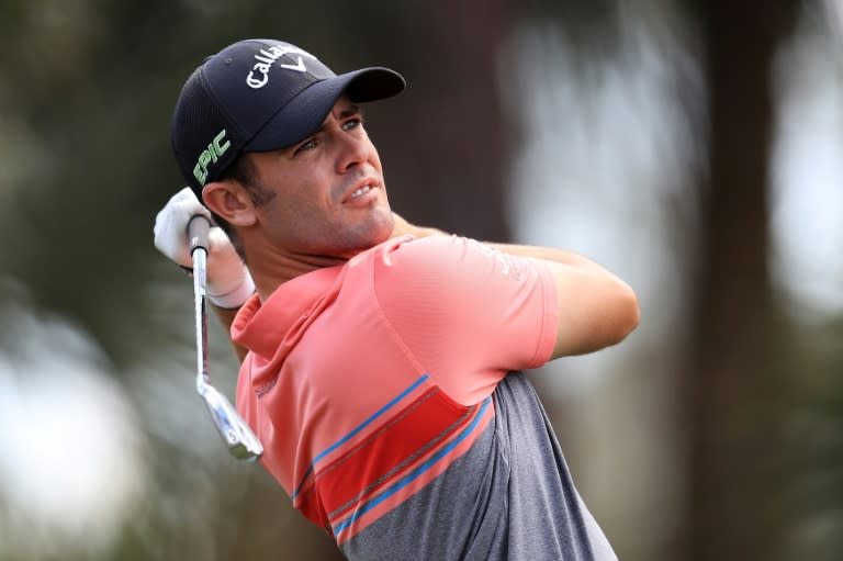 Wesley Bryan of the US plays his shot from the seventh tee during the first round of The Honda Classic, at PGA National Resort and Spa in Palm Beach Gardens, Florida, on February 23, 2017