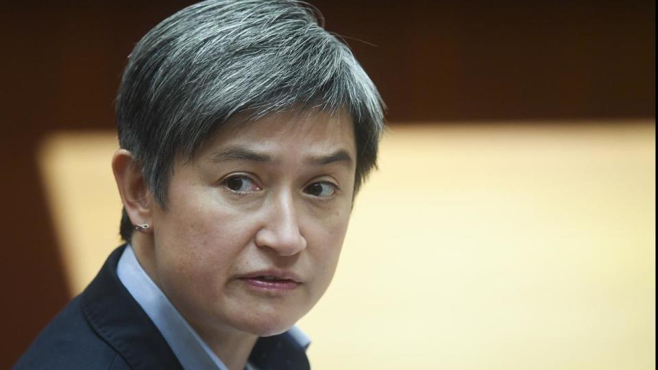 Penny Wong voted against the tax package. Source: AAP