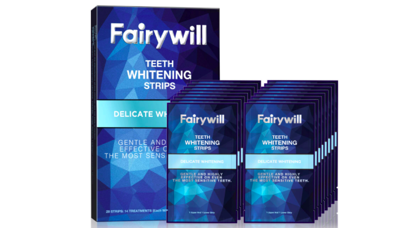 Fairywill Teeth Whitening Strips for Sensitive Teeth
