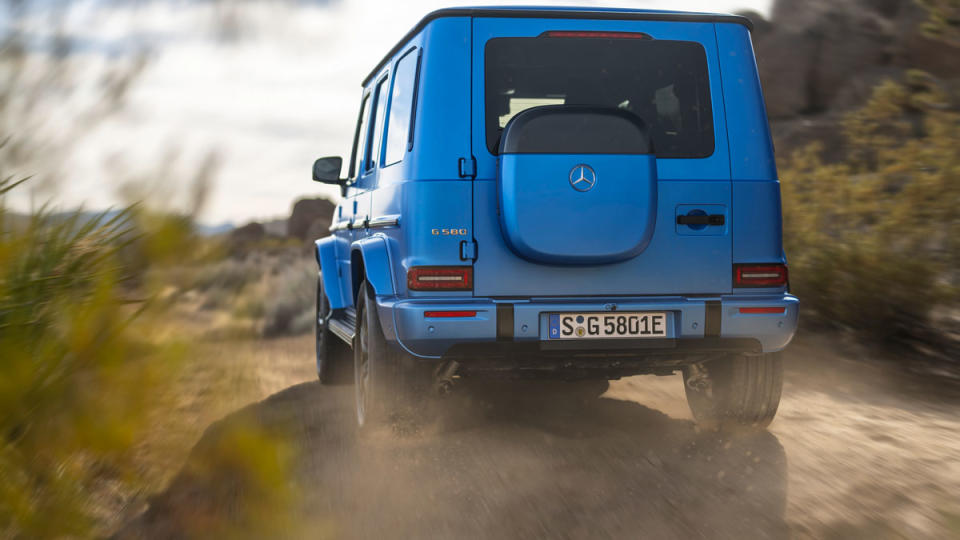 The all-electric Mercedes-Benz G 580.