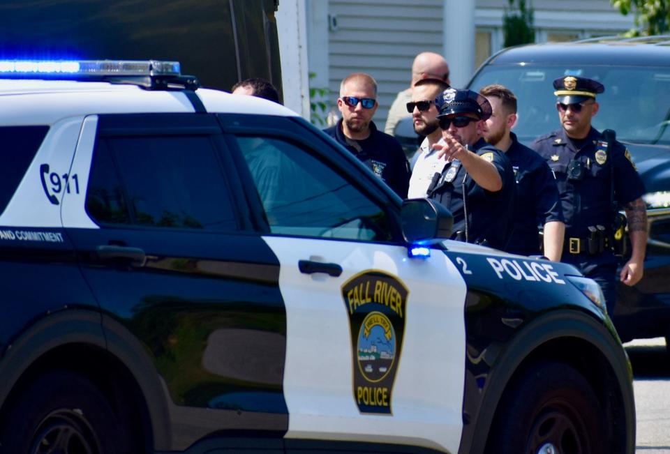 Fall River police are on the scene of a fatal pedestrian crash on Joseph Drive in Fall River on Wednesday, July 17, 2024.