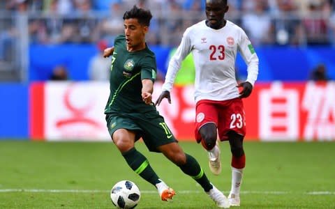 Australian youngster Daniel Arzani has joined Celtic on loan from Manchester City - Credit: REUTERS