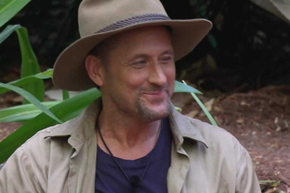 Nick Pickard bid farewell to the jungle (ITV / screengrab)