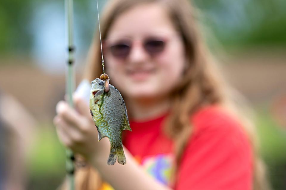 Pyramid Hill Sculpture Park and Museum hosts a fishing derby on Saturday.