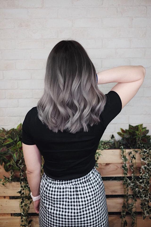 <em>Smokey Gray by <a href="http://www.beautyundercover.sg/hair/harts-salon-bugis-tan-quee-lan/" rel="nofollow noopener" target="_blank" data-ylk="slk:HARTS Salon @ Bugis;elm:context_link;itc:0;sec:content-canvas" class="link ">HARTS Salon @ Bugis</a></em>