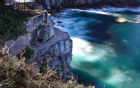 Emergency services were called to Diamond Bay Reserve, in Vaucluse, at about 6am on Sunday following reports of a woman falling off the clifftops - Credit: Alamy/EyeEm