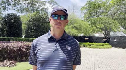 UNF men's golf coach Scott Schroeder explains the advantages and challenges of recruiting