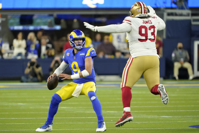 NFL - Here is the QB matchup for Super Bowl LVI Two former #1 draft picks  go head to head. Matthew Stafford vs Joe Burrow Los Angeles Rams vs  Cincinnati Bengals 10:30AM